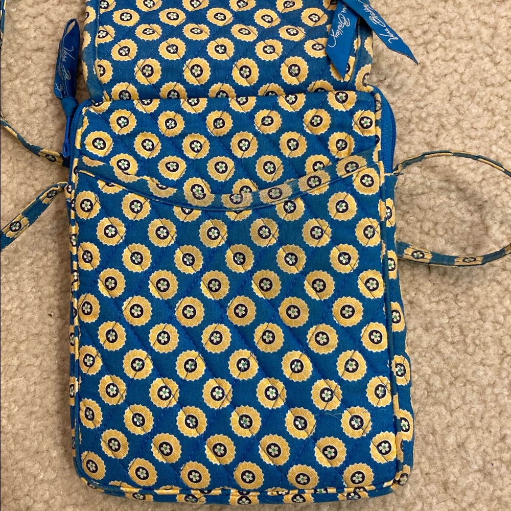 Vera Bradley Riviera Blue Mini Hipster - Picture 6 of 9